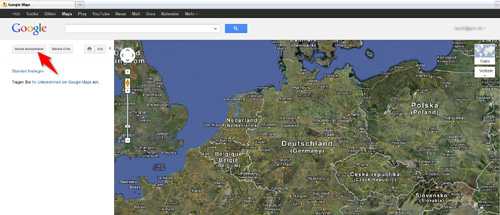 Online Routenplaner von Google Maps